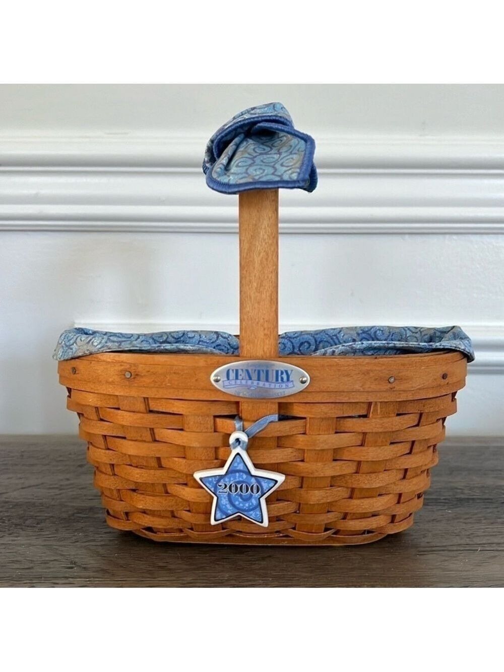 Longaberger Century Celebration Collectors Club Edition 2000 Cheers Basket